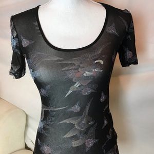 Harley Davidson Nylon Mesh sexy Top - Small